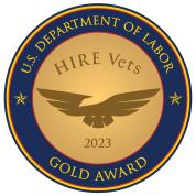 Dept of Labor HIRE Vets Gold - 2023