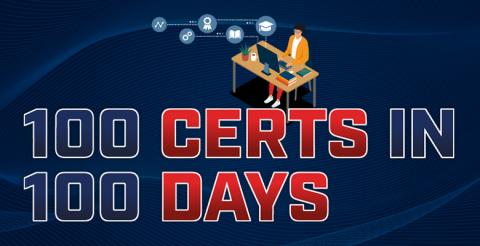 100 Certs in 100 Days